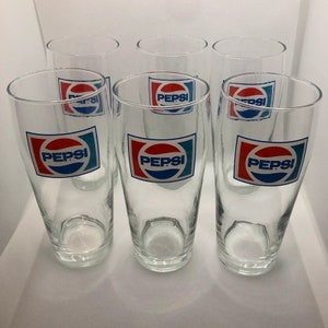 PEPSI グラス　アドバタイジング　5個 ビンテージ　ペプシ Pepsi Glasses - Etsy Finland
