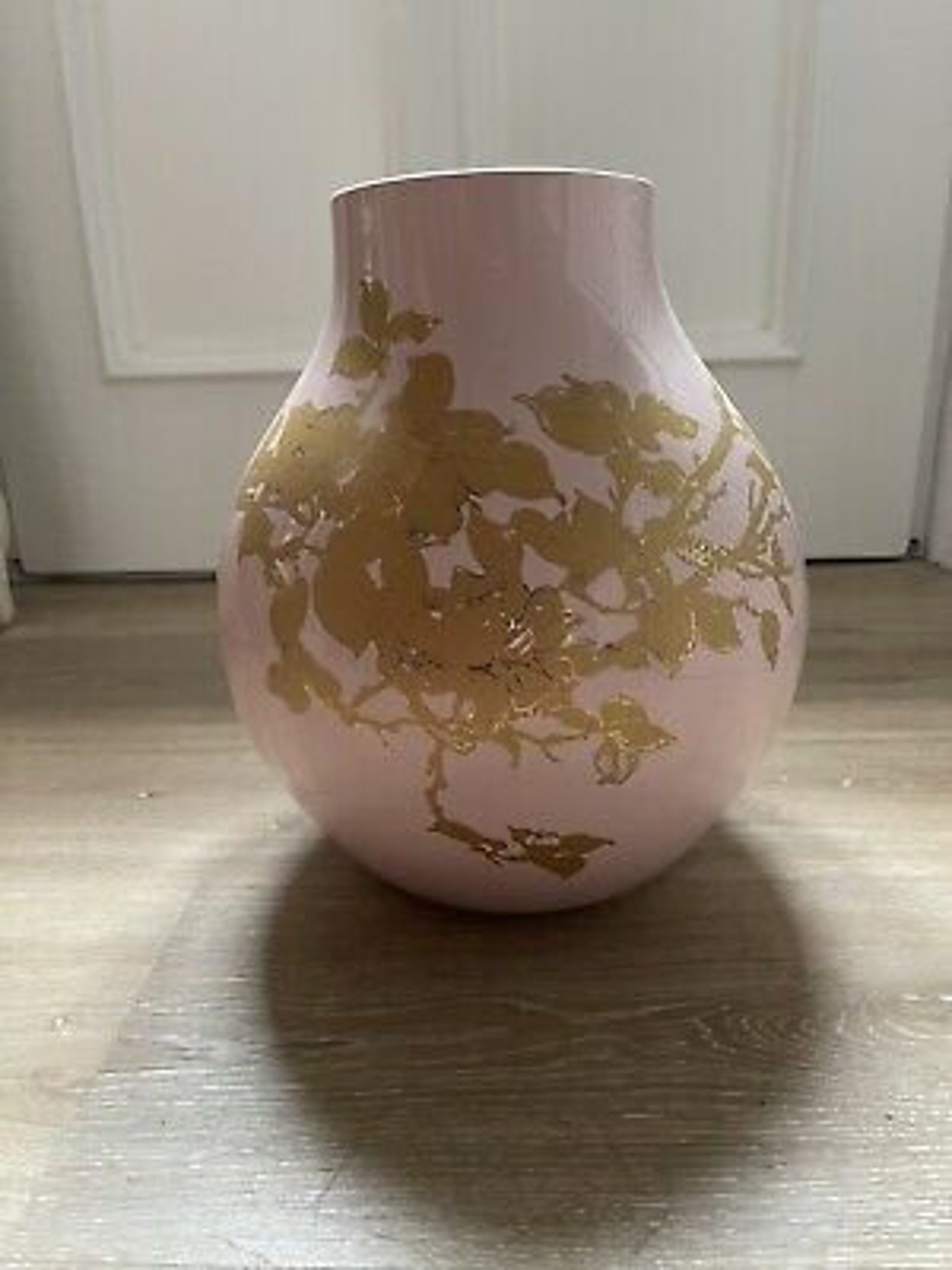 IKEA PS Jonsberg Vase Pink Gold Vintage Design by Hella Etsy
