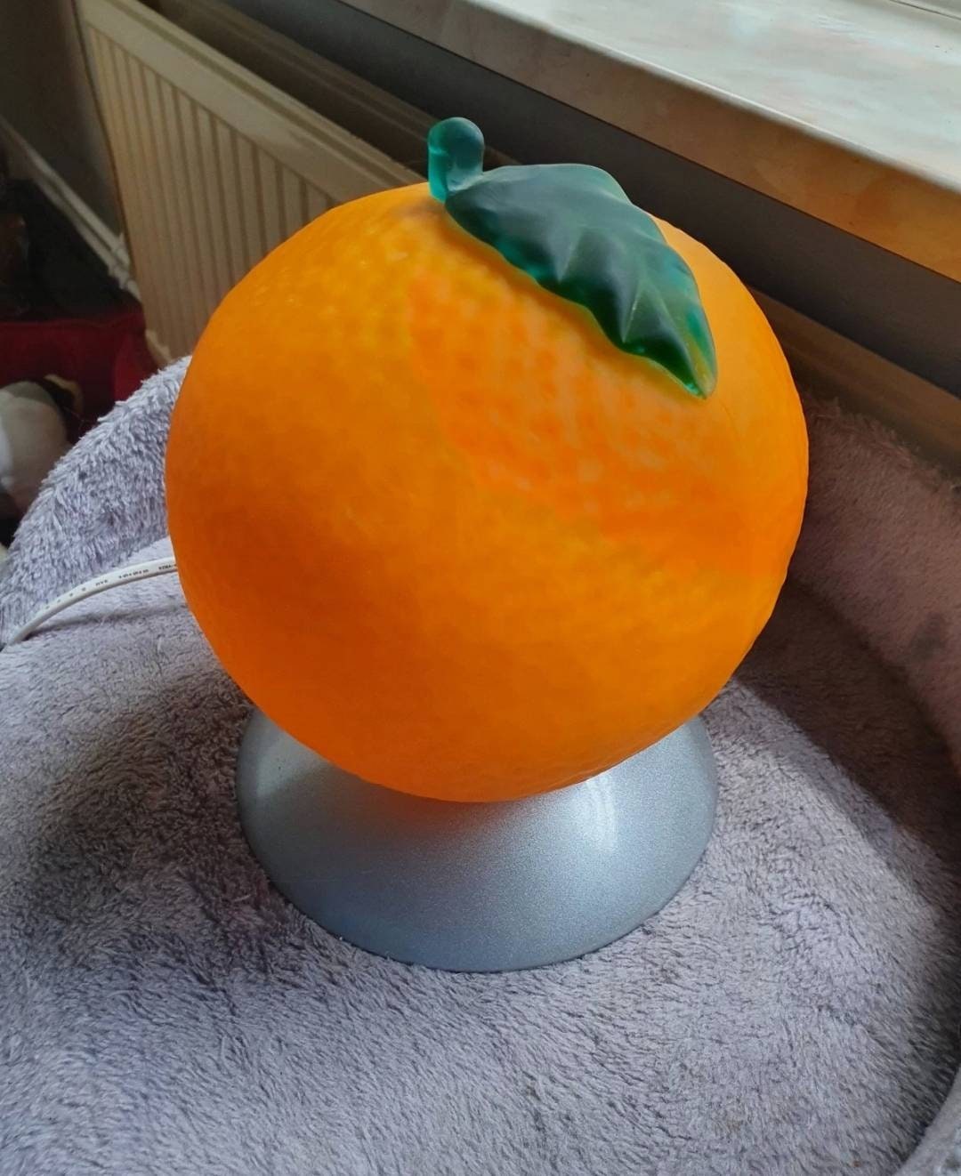 IKEA Rare Vintage Orange-shaped Table Lamp - Discontinued, 1990s