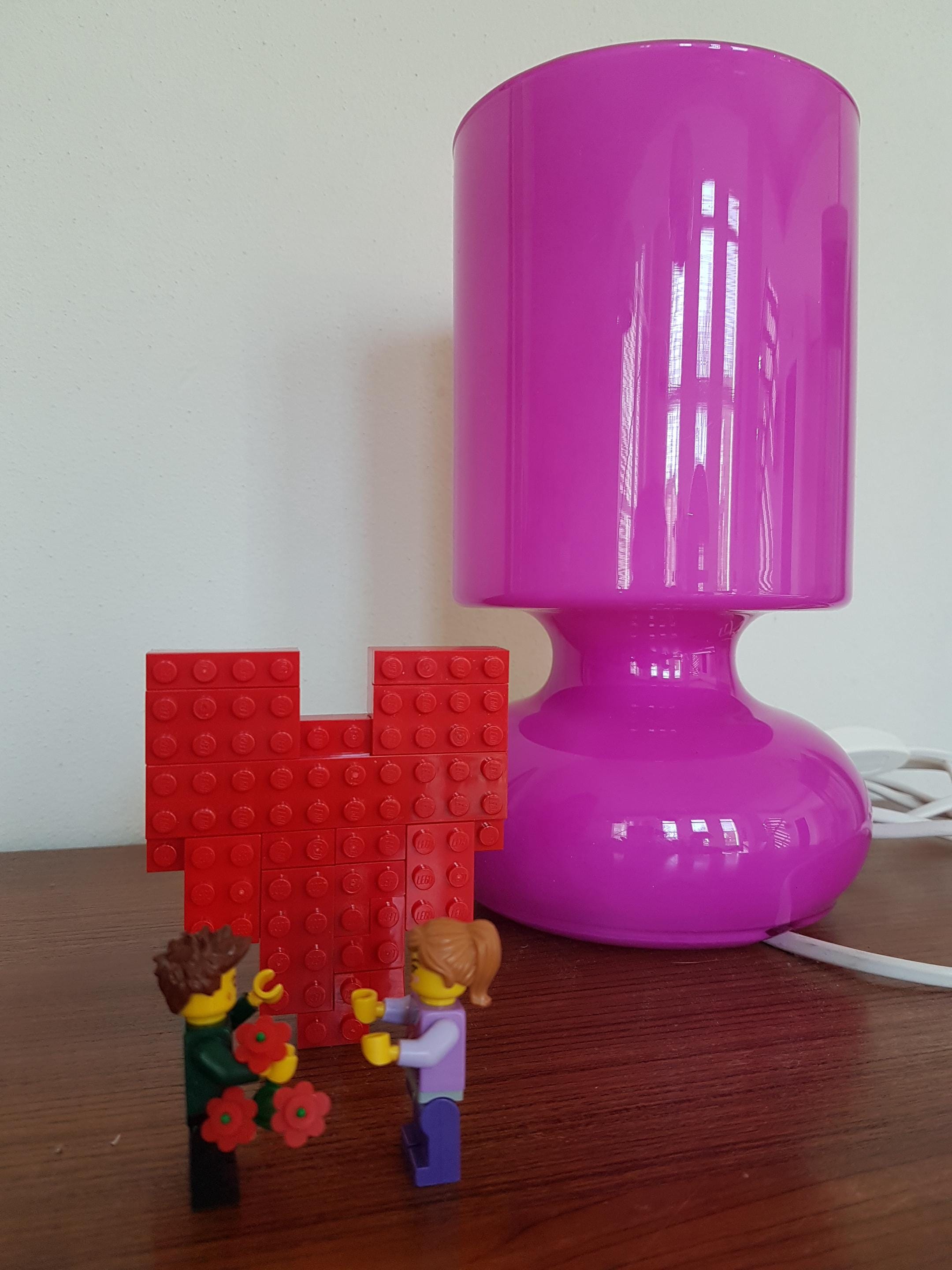 IKEA Lykta ヴィンテージランプ 24cm - 柔らかな光 北欧デザイン