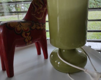 IKEA Lykta table lamp green - vintage design from the 90s - discontinued