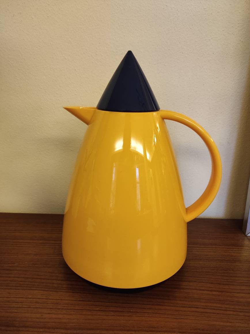 Thermos Broc EMSA Rio 1985 – Design Memphis Style Vintage, Allemagne, Bon état