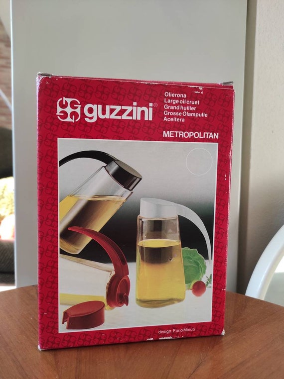 GUZZINI Metropolitan Grande Oliera Vintage Design 1980s by Furio Minuti New  