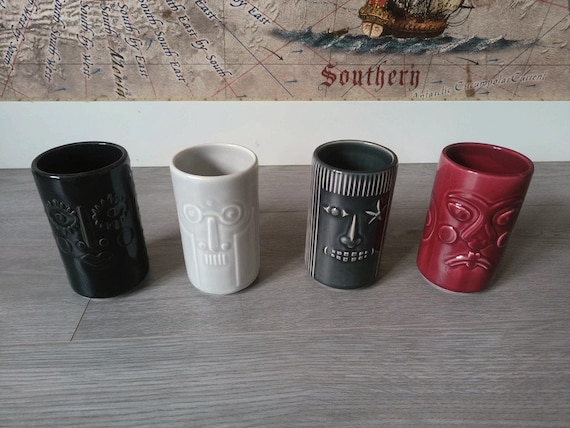 IKEA Tiki Set 4 Mugs by Maria Vinka Frekvens Collection Year 2020