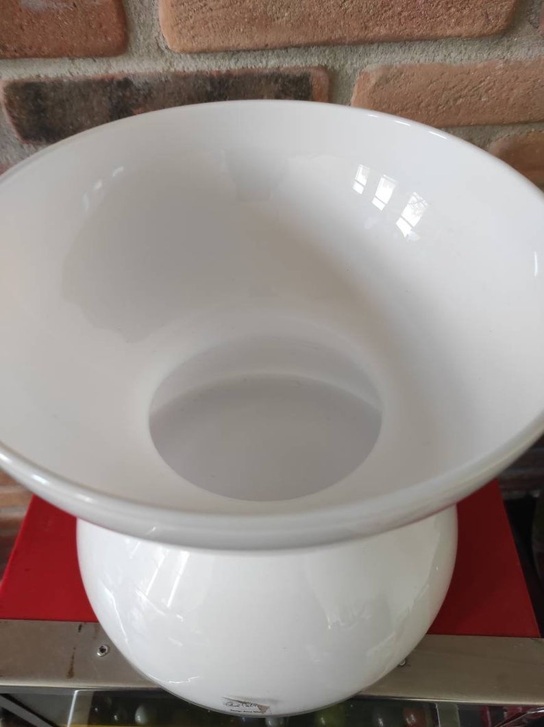 IKEA Vase XL Diabolo Designer Anne Nilsson Vintage Opal Etsy