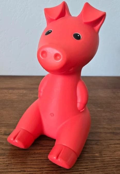 希少なIKEA - 豚の形をしたGullgris IKEA PS貯金箱3個セット、硬質