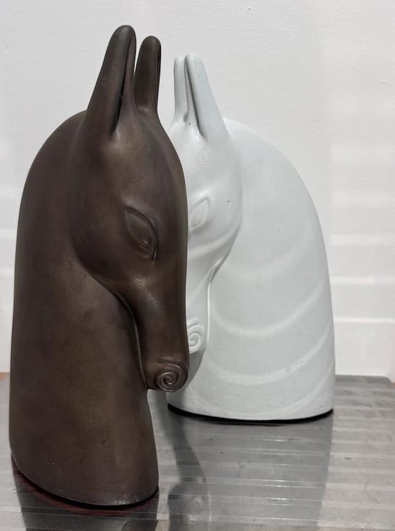 IKEA Brodd Horse Head Sculpture Design by Annette Edmark - 1990s