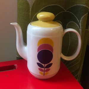 Seltmann Weiden Bavaria coffee or teapot - West Germany, vintage 1970s