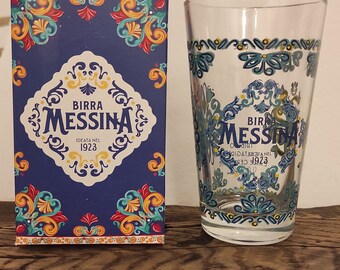 Okllen Confezione da 8 tazze da birra in vetro con manico, con cannucce in acciaio inox, base pesante, bicchieri spessi per congelatore, bar, cocktail, alcool, bevande, soda