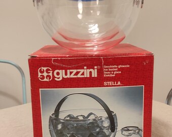 GUZZINI Ball Ice Bucket Transparent STELLA - Vintage Design Paolo