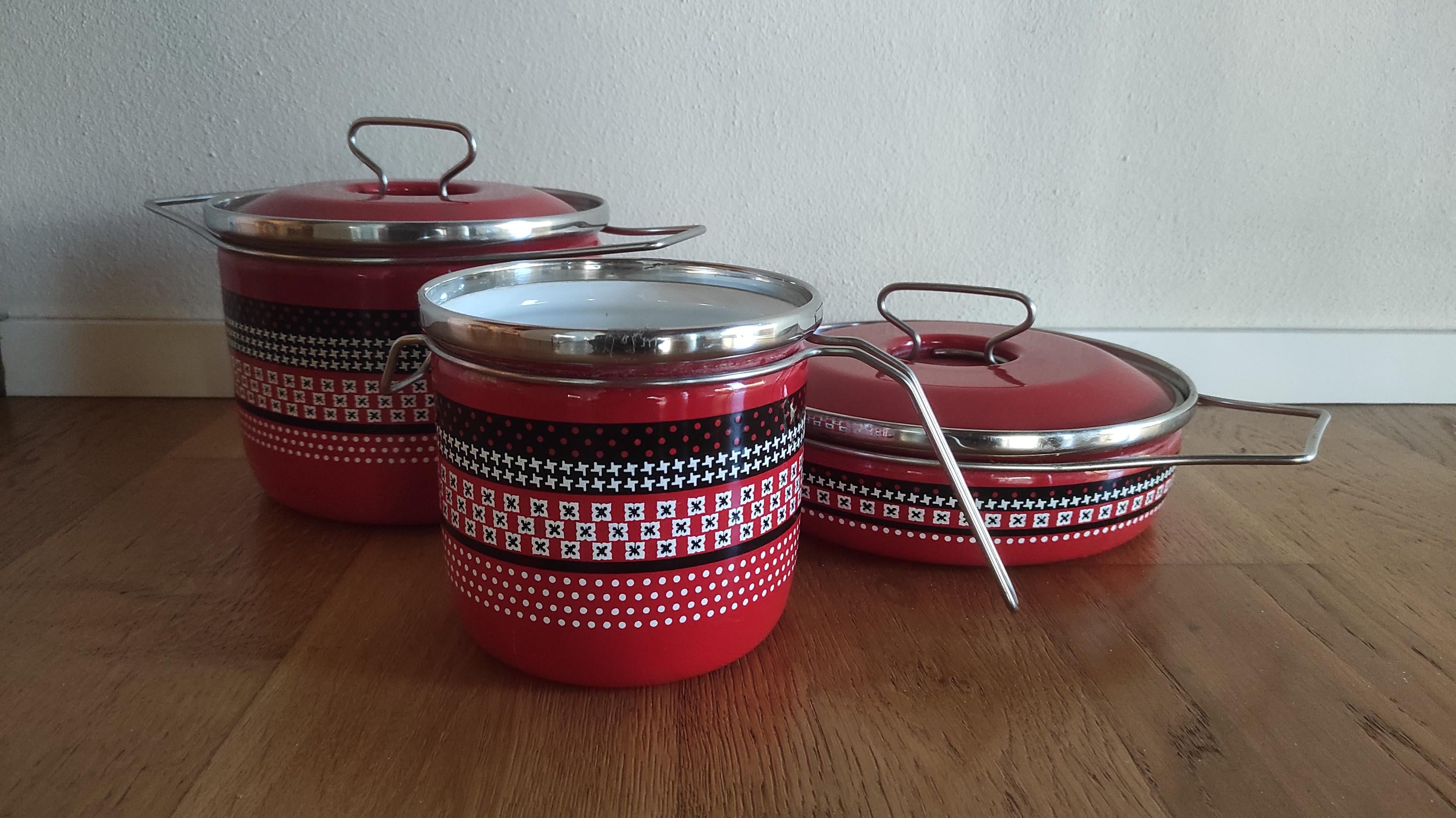 Induction Casserole/Pot Siltal Vintage Émail Lilas/Mauve – Design