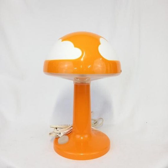 Vintage Wolke Lampe Skojig von Henrik Preutz für Ikea in orange