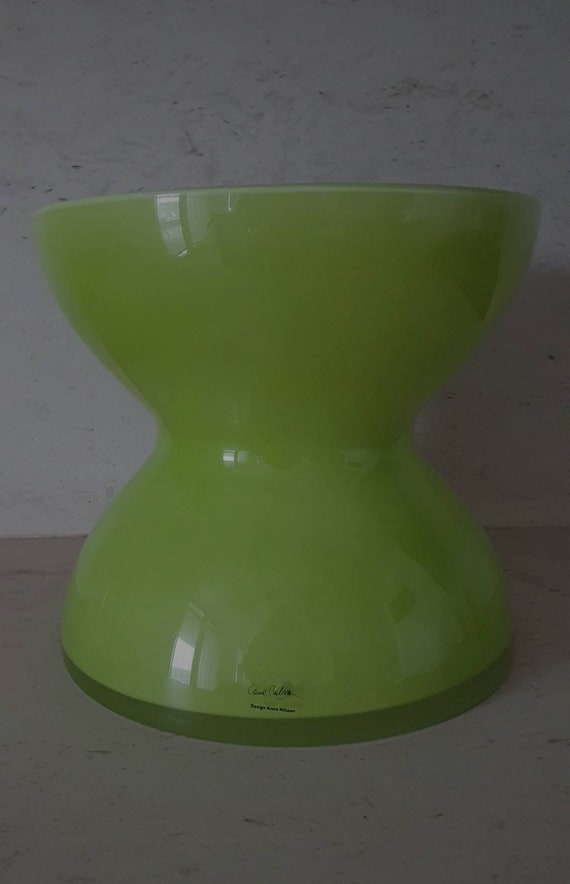 IKEA Diabolo XL Vase Designer Anne Nilsson - Vintage Design Opal