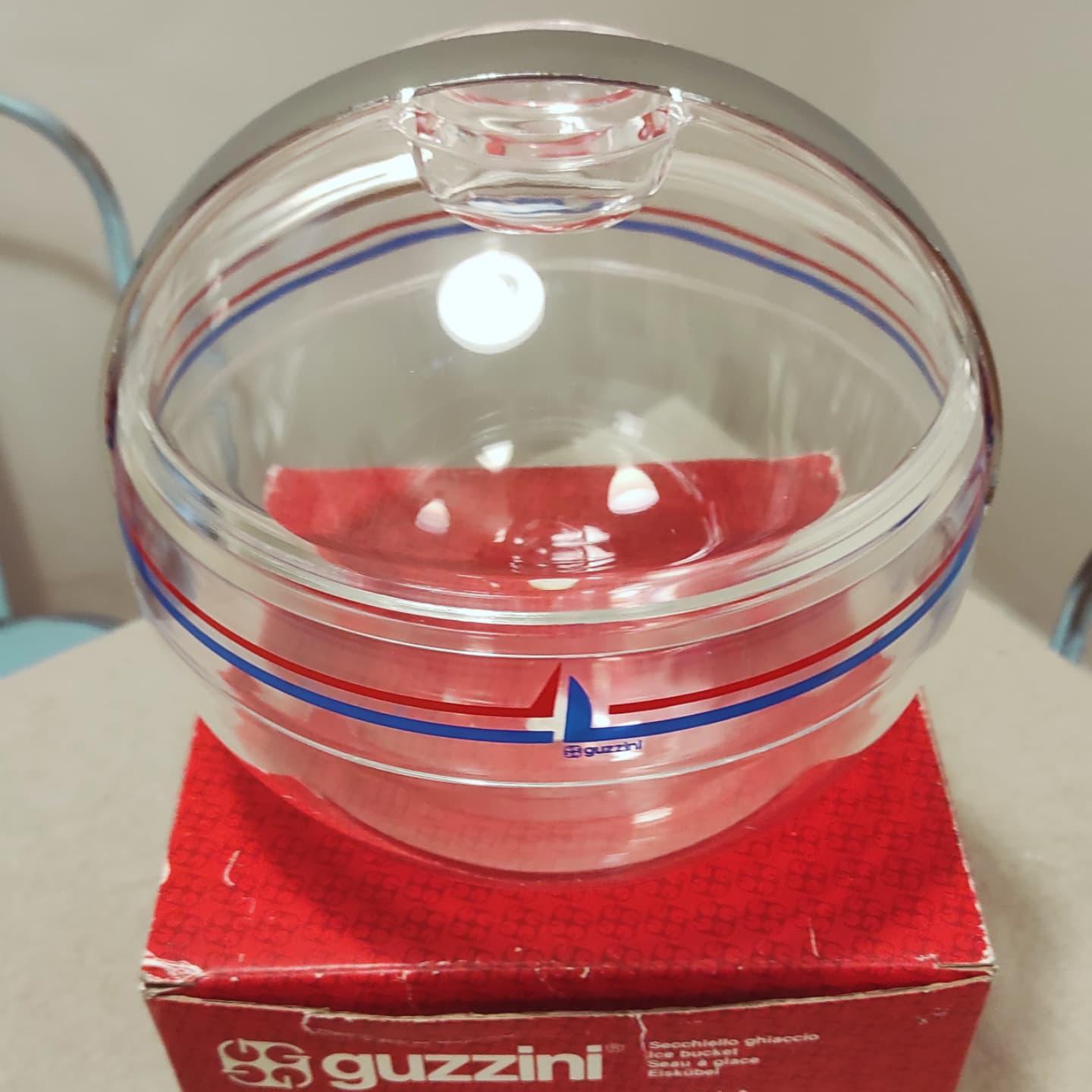 GUZZINI Ball Ice Bucket Transparent STELLA - Vintage Design Paolo