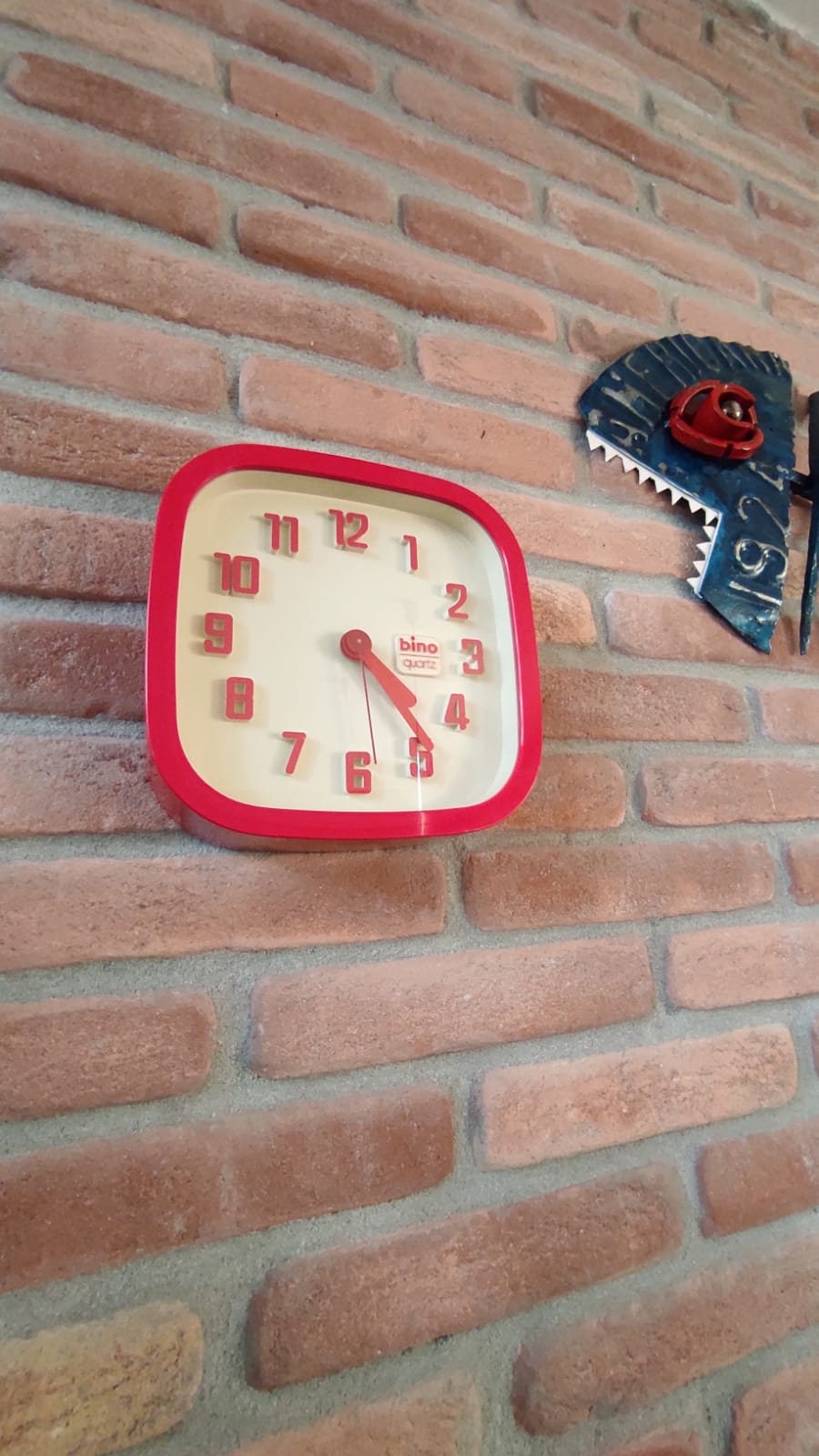 BINO ヴィンテージ壁掛け時計 1980年代製 - イタリア製 Lorenz Design