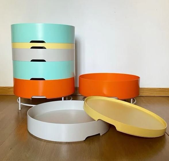Ikea Ps 2014 Vintage Table With Storage - Designed by T