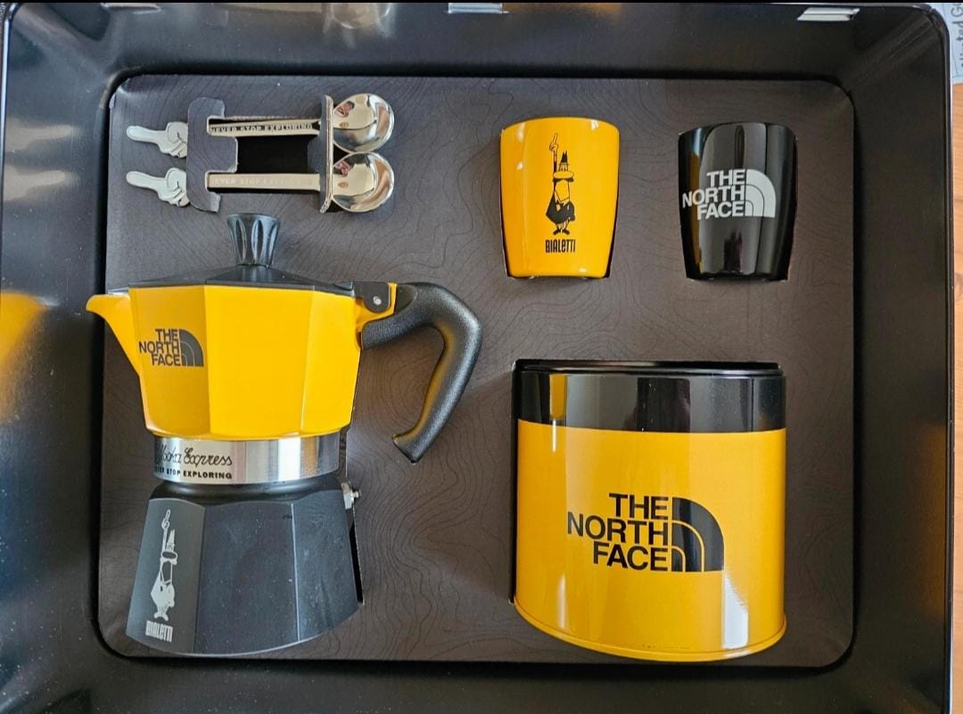BIALETTI Moka Express Set by the North Face 2 Cups, 2