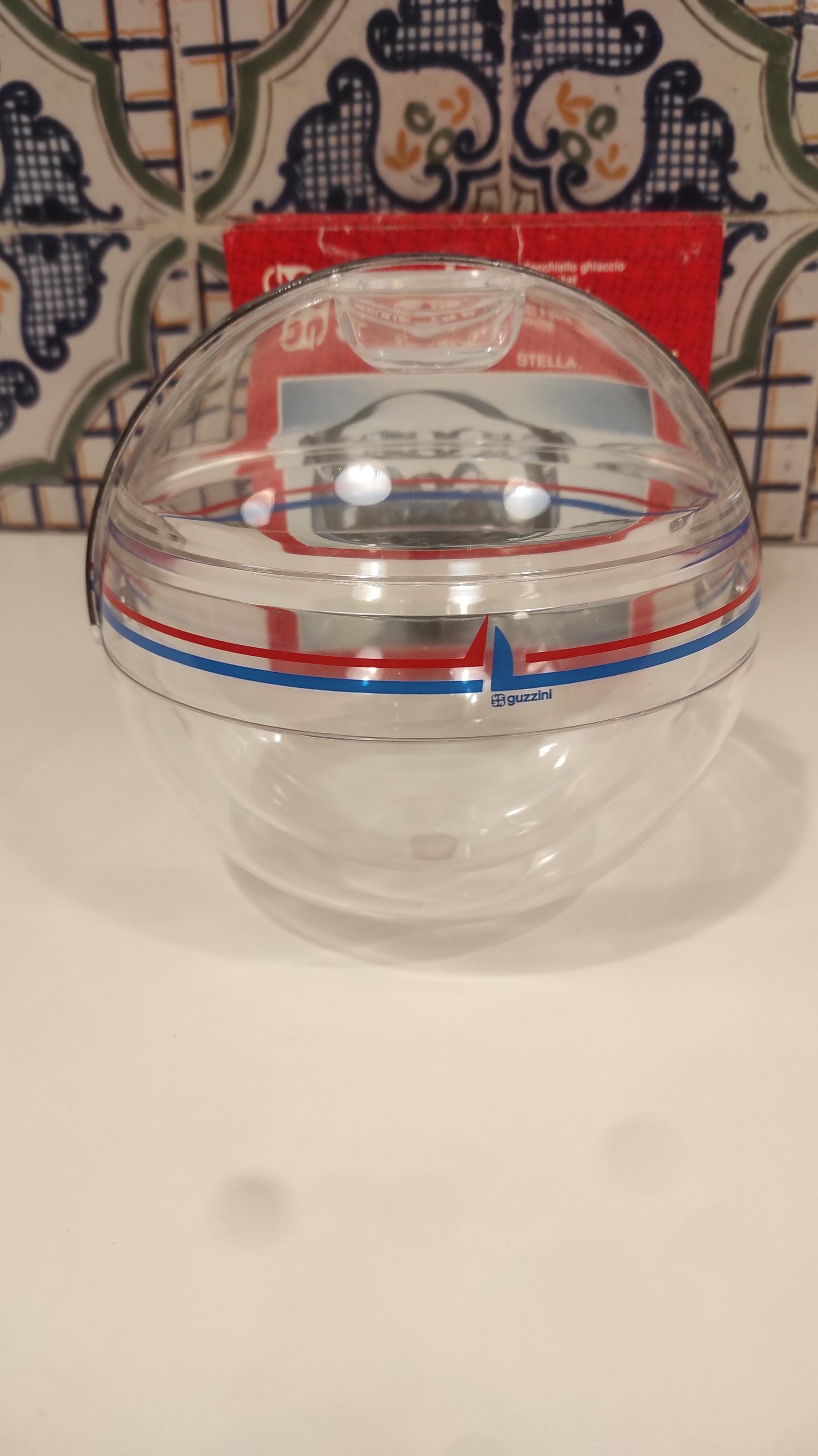 GUZZINI Ball Ice Bucket Transparent STELLA - Vintage Design Paolo