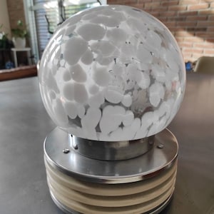 Lámpara vintage de cristal de Murano diseño estilo Nason Enrico Tronconi - diseño de los años 60 y 70