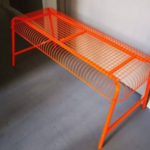 Bench stool IKEA VASTERON line vintage design 90s