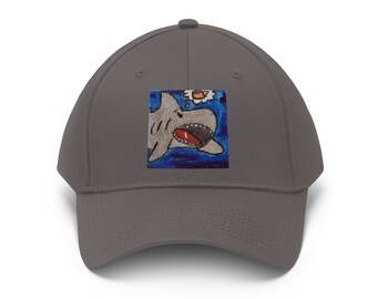 Sombrero de sarga unisex no es un sombrero de tiburón de la mañana