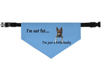 Mascota Bandana Collar Husky Pun Dog