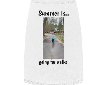 Pet Tank Top Dog Shirt Summer sale a pasear