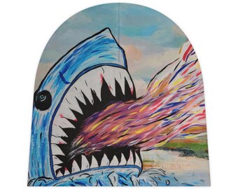 Tiburón beanie bebé