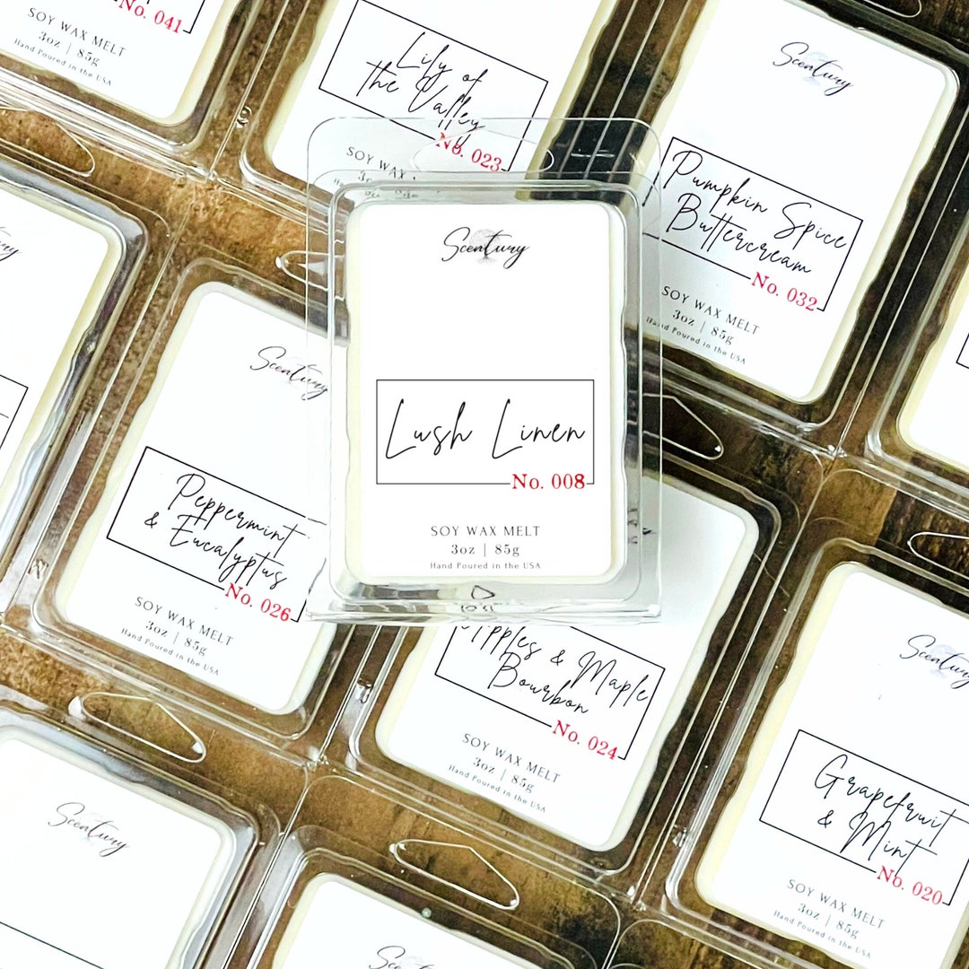 WAX MELTS 46 Scents to Choose STRONG Scented Wax Melts Wax Melt Bars