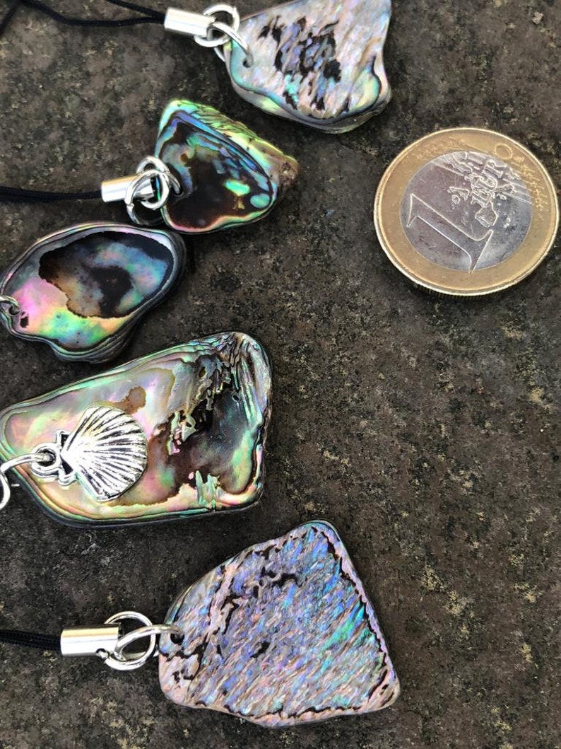 Phone Loop and Bag charms Natural Paua Shell _191_Take the beach along_3 image 9