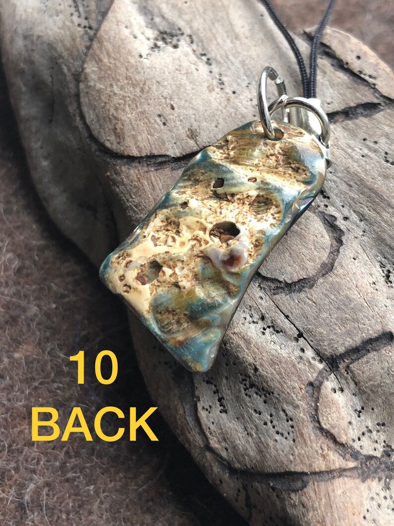 Phone Loop and Bag charms Natural Paua Shell _170_Take the beach along image 10