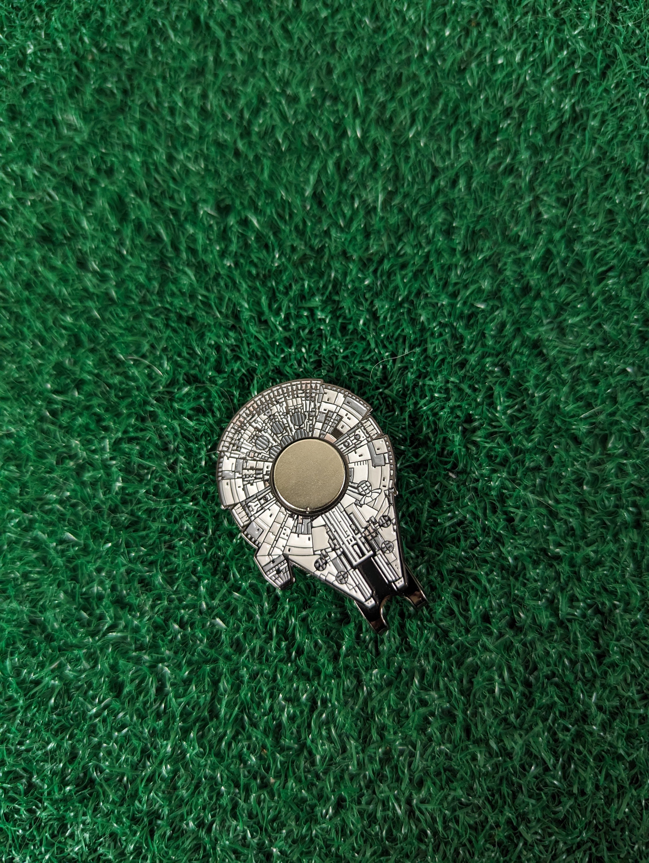 Retro Fett Golf Ball Marker - Magnetic Hat Clip