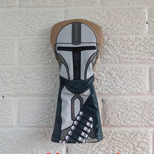 Mando Inspired Fairway Headcover | Golf Accessory | Boyfriend Husband Bachelor Party Groomsmen Birthday Golf Gifts Fathers Day