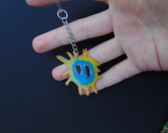 Screamadelica Primal Scream logo keychains