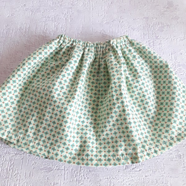 Doll clothes 36 cm skirt tutu skirt handmade cotton fabric