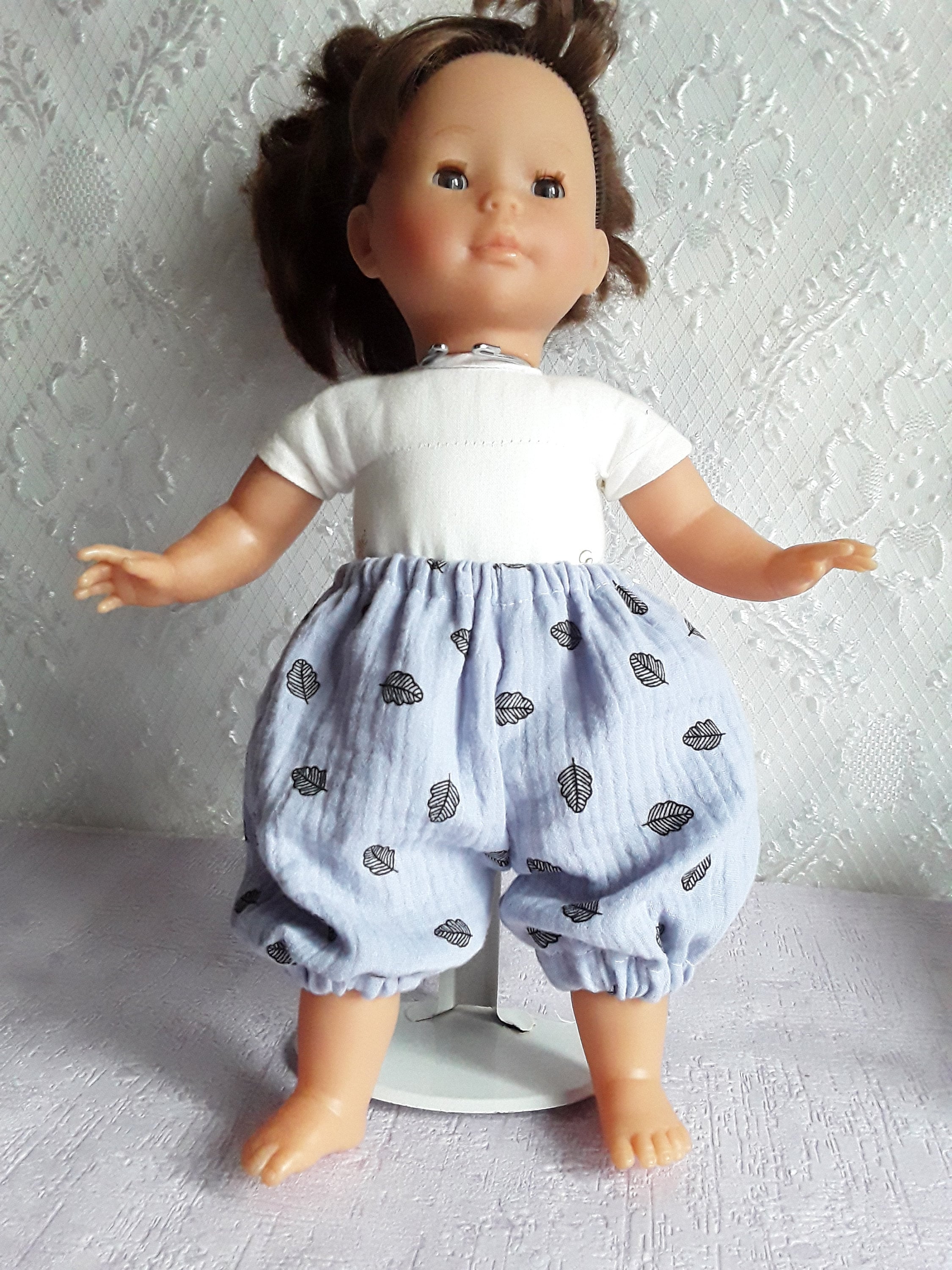 Moni set de poupées enfants Poupée 36 cm Accessoires boit fait pipi