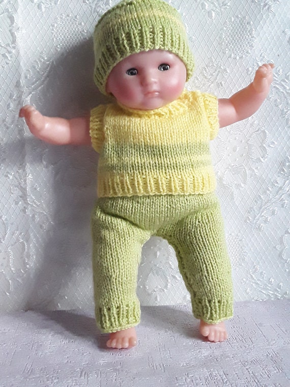 Corolle Doll Clothes 36 Cm High Pants Hand Knitted Hat Meurgaboutique Etsy Canada