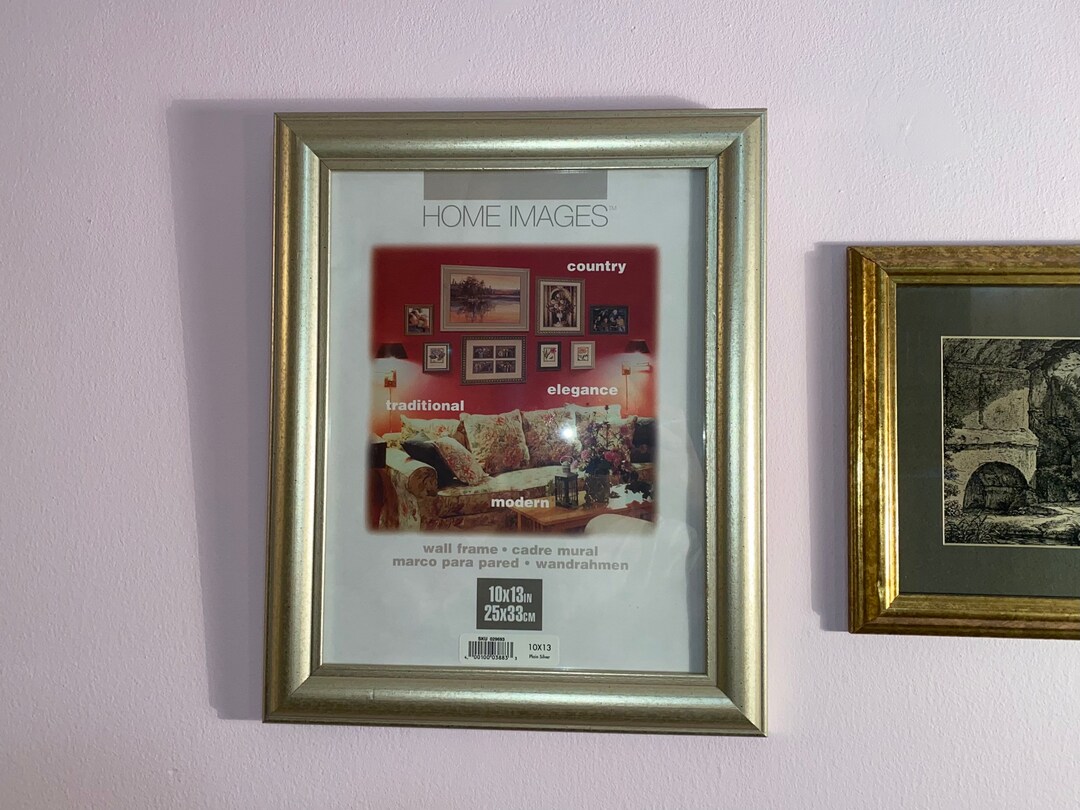 Vintage Frame Gold Picture Frame Aesthetic Metallic Wood 10 X 13