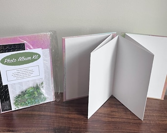 Photo Album Kit - Scrapbooking Kit  Blank Book and Scrapbook Supplies