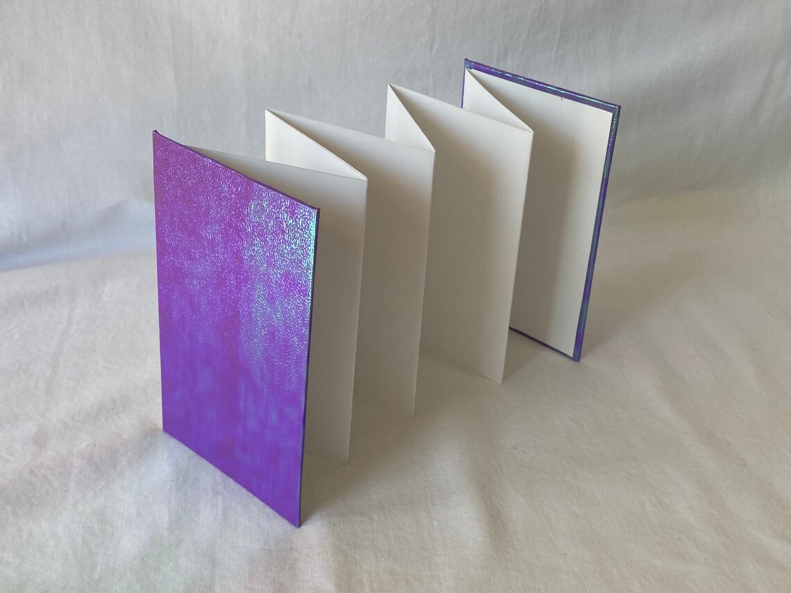 Accordion Fold Sketchbook Etsy