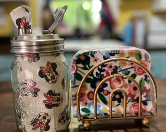 Toallitas de algodón, servilletas reutilizables, compostables, juego de 8