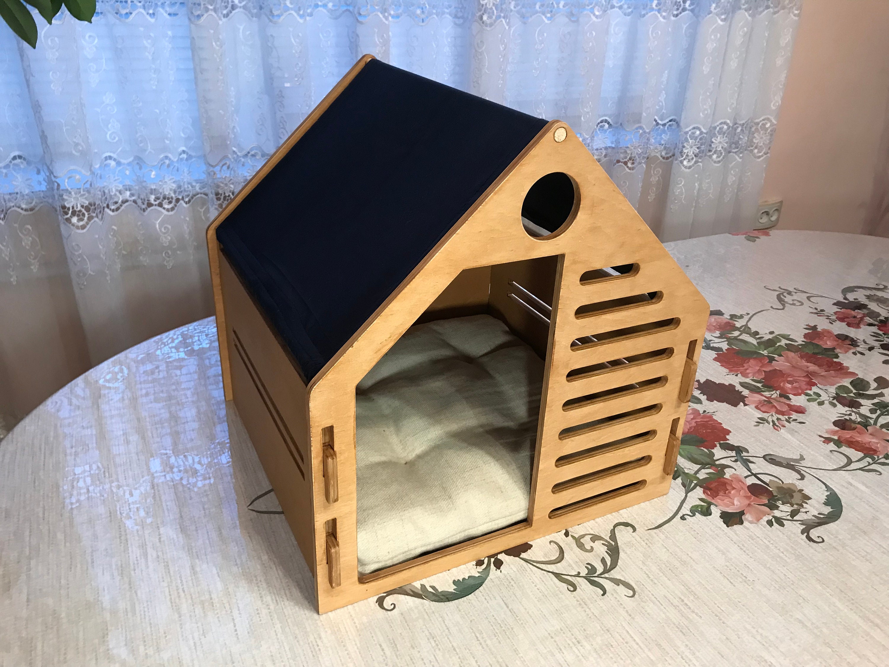 Stand für Katzen und Hunde Schrank Dekohaus für Haustiere Etsy