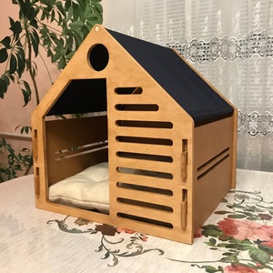 Stand für Katzen und Hunde Schrank Dekohaus für Haustiere | Etsy