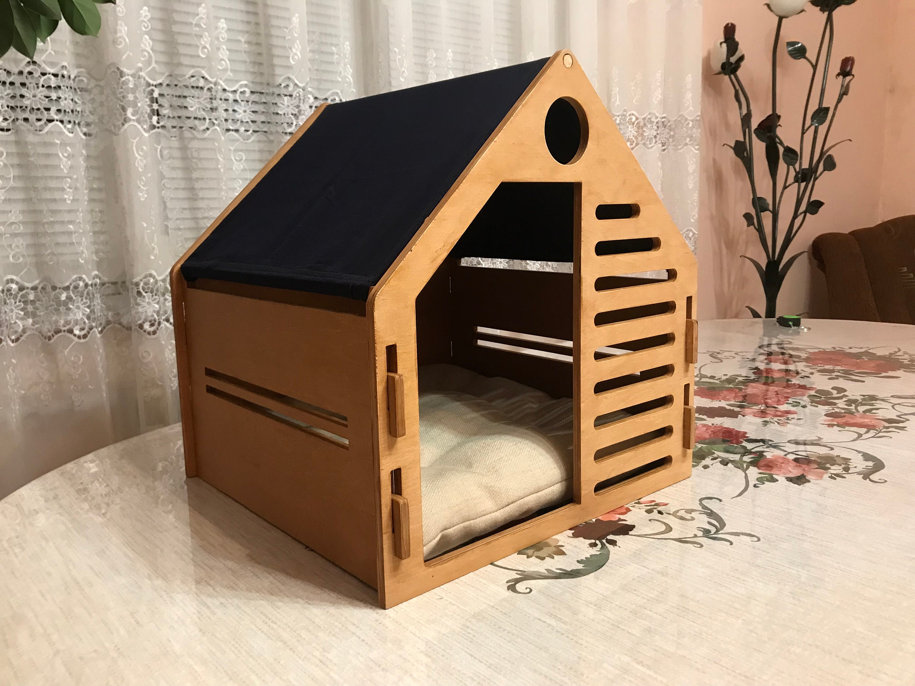 Stand für Katzen und Hunde Schrank Dekohaus für Haustiere Etsy