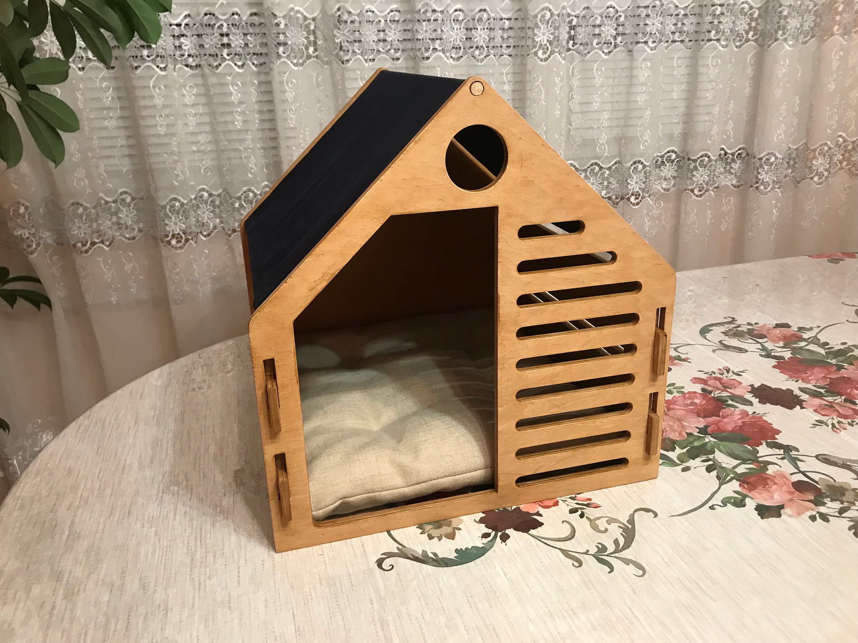 Stand für Katzen und Hunde Schrank Dekohaus für Haustiere Etsy