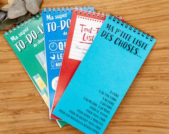 TO-DO-LIST spiral notebooks - notepad to fill - to-do list