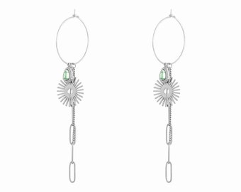 Boucles d’oreilles Chained Spark