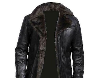 Mens Leather Jacket - Etsy