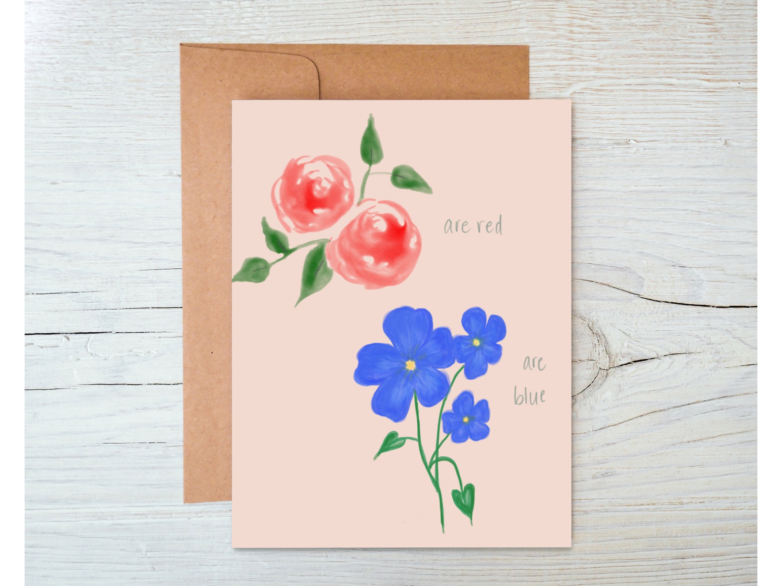 Roses Are Red Violets Are Blue Poems - Etsy Canada