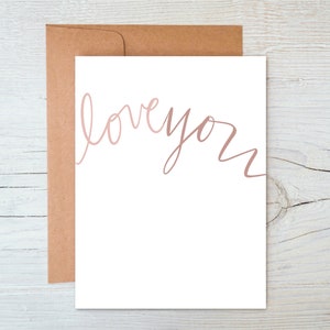 Je t'aime | Carte de Saint-Valentin | Carte Meilleur ami | Je t'aime carte | Carte Toute occasion